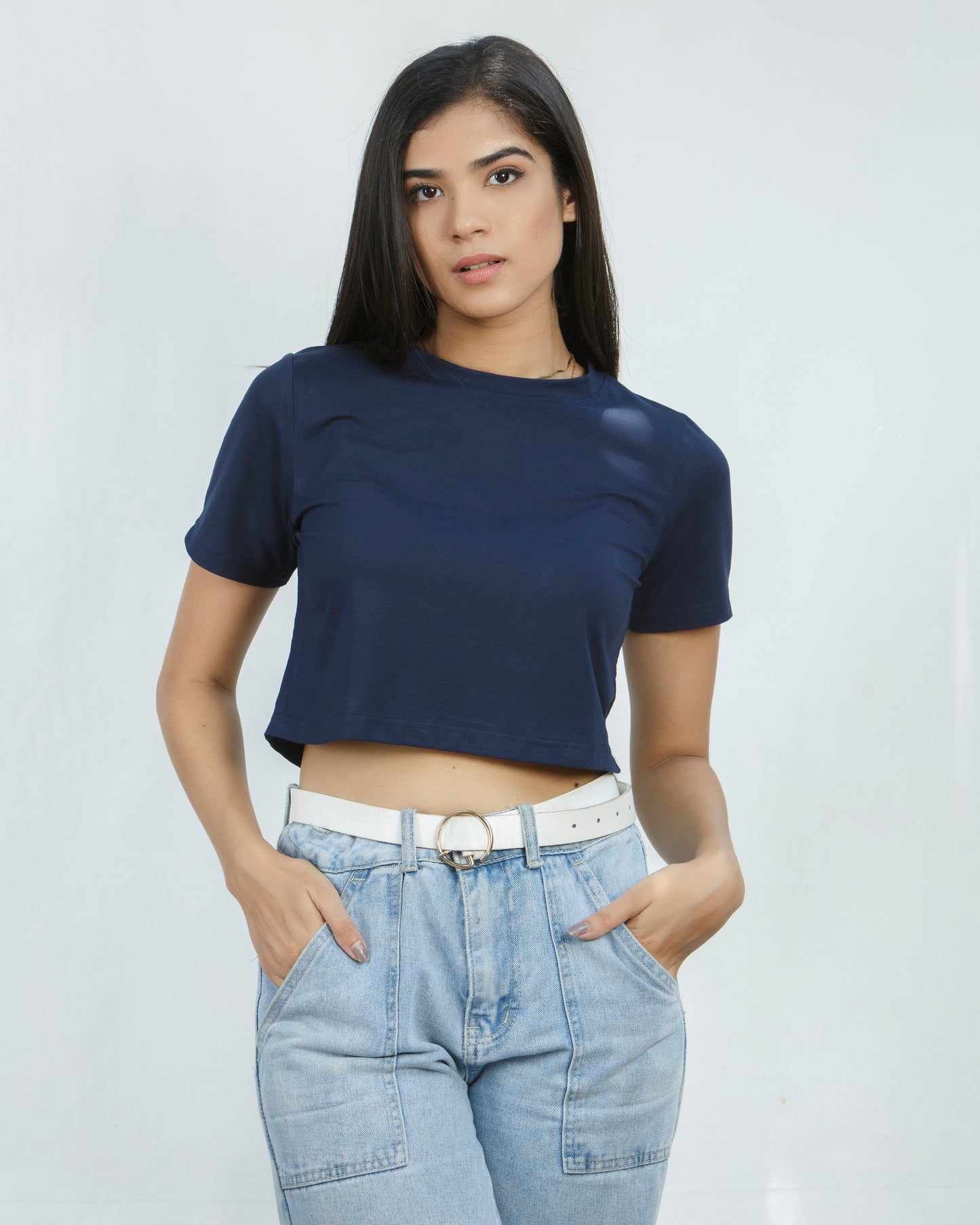 Fitted Crop Tee