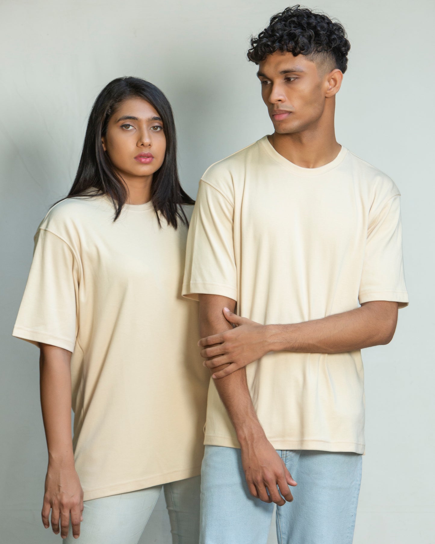 Oversized Plain Tee -Unisex