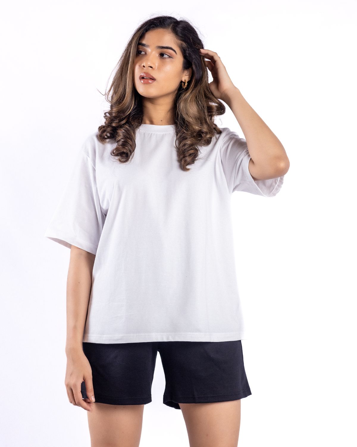 Simply Chic Tee - Oversized Crew Neck (Ladies)