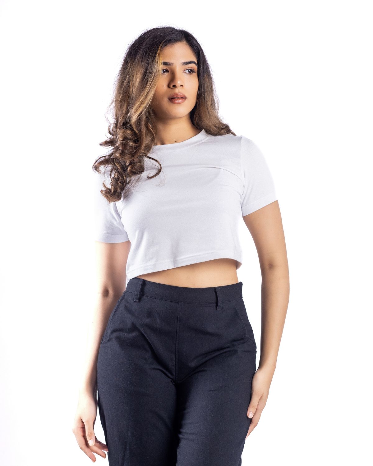 Fitted Crop Tee