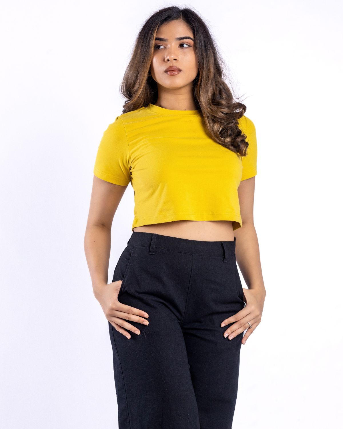 Fitted Crop Tee