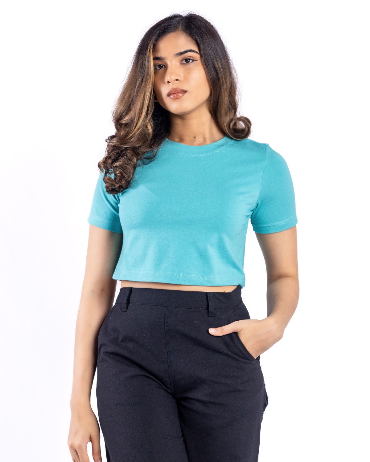 Fitted Crop Tee