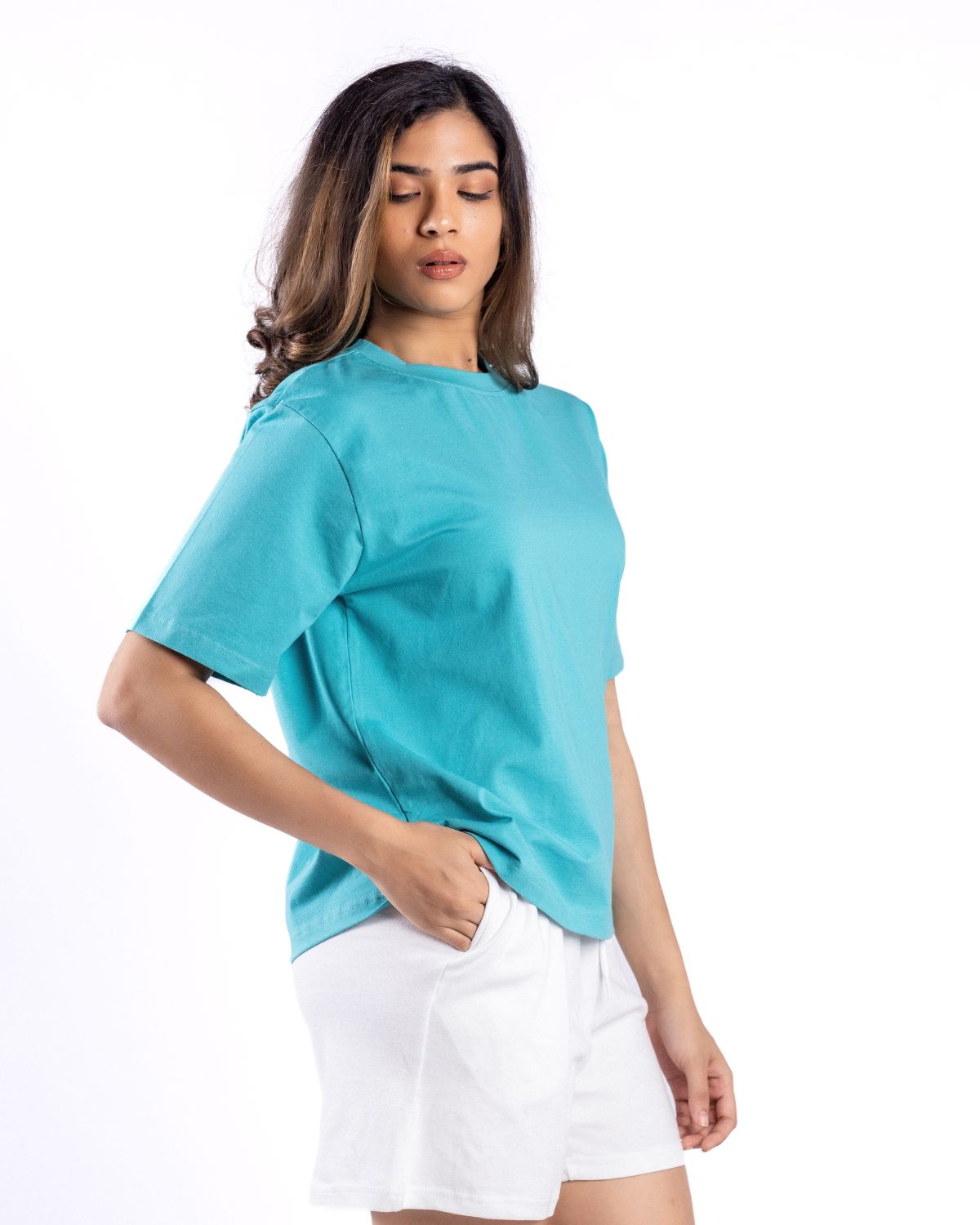 Simply Chic Tee - Oversized Crew Neck (Ladies)