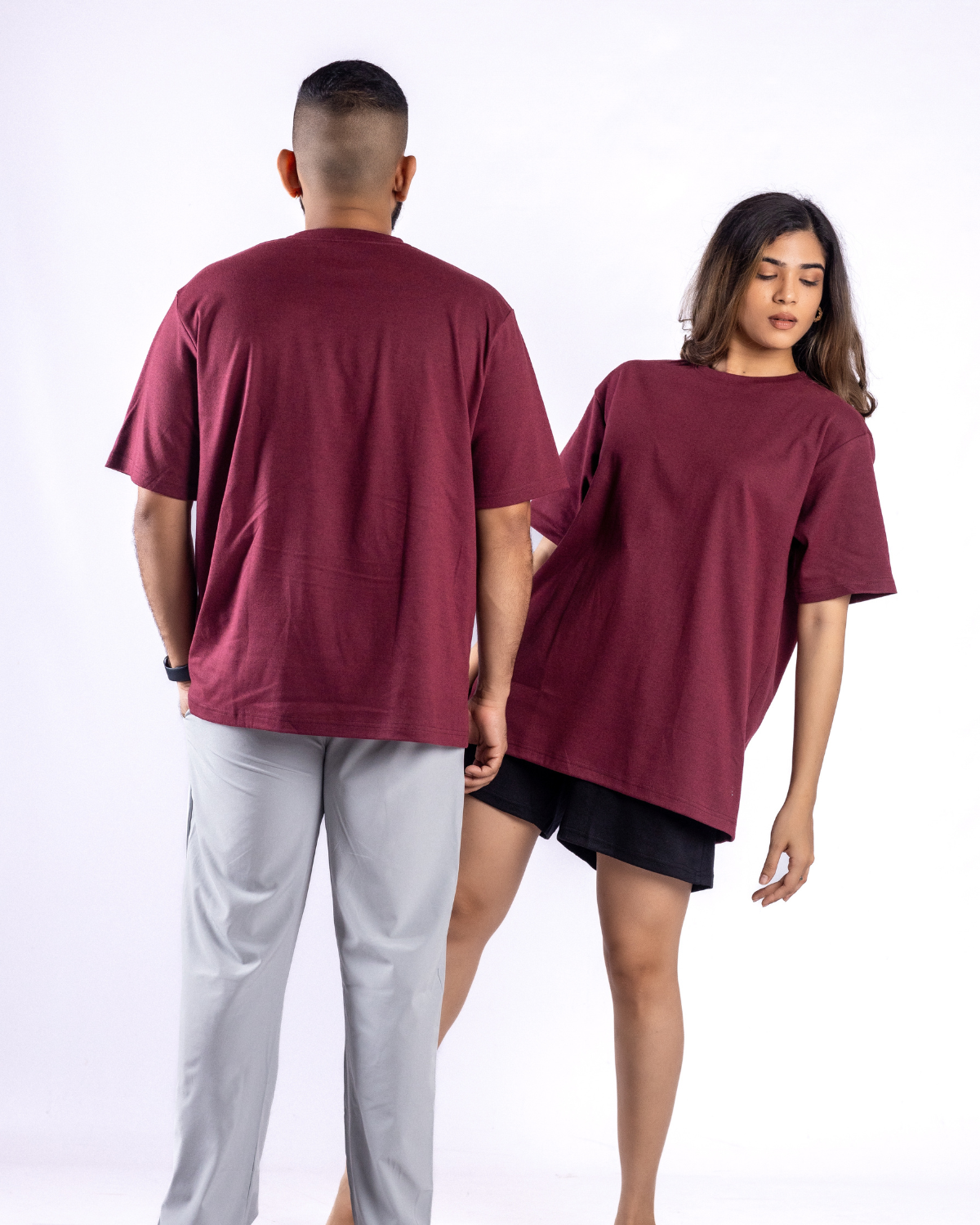 Oversized Plain Tee -Unisex