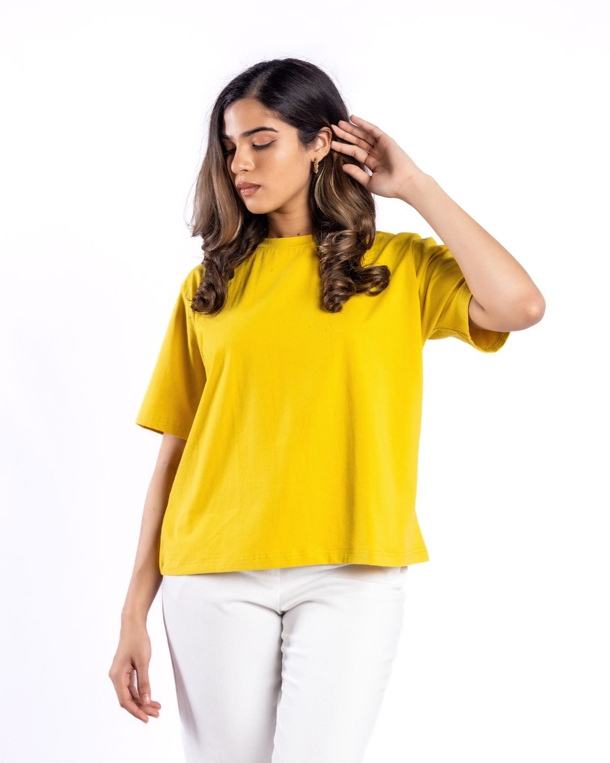 Simply Chic Tee - Oversized Crew Neck (Ladies)