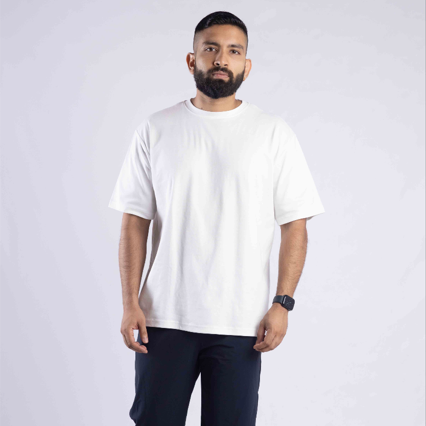 Oversized Plain Tee -Unisex