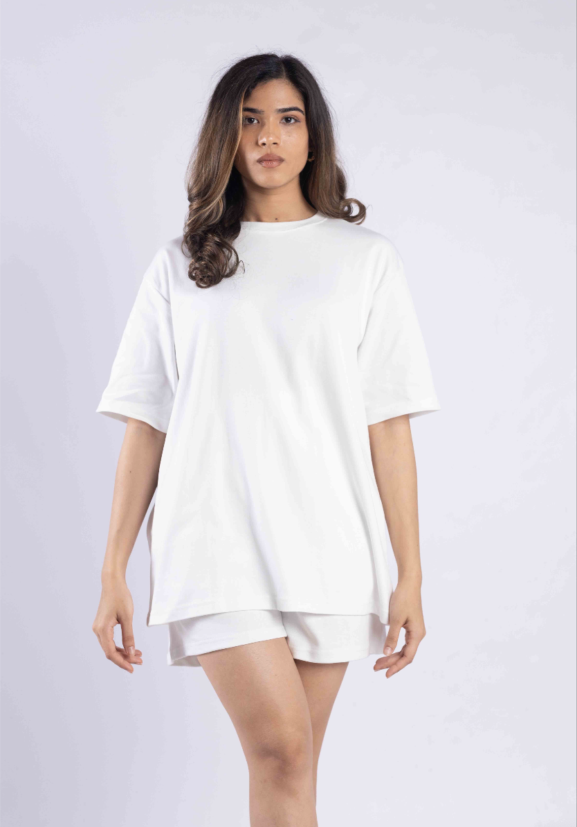Oversized Plain Tee -Unisex