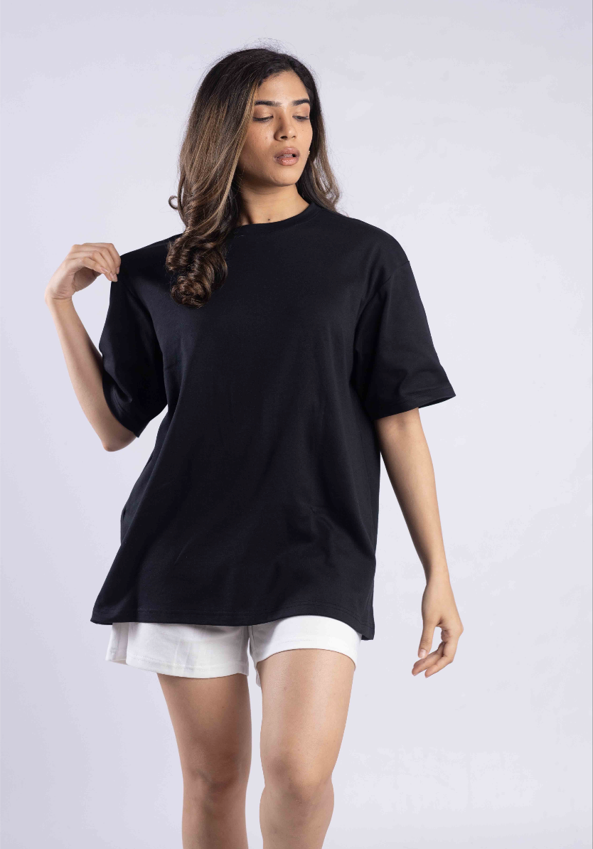 Oversized Plain Tee -Unisex