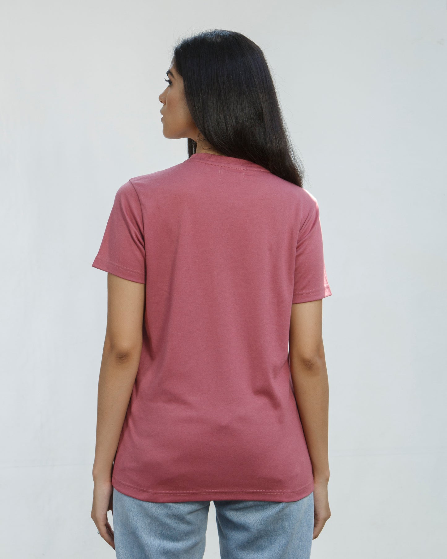 Fitted Plain Tee (Uni-sex)