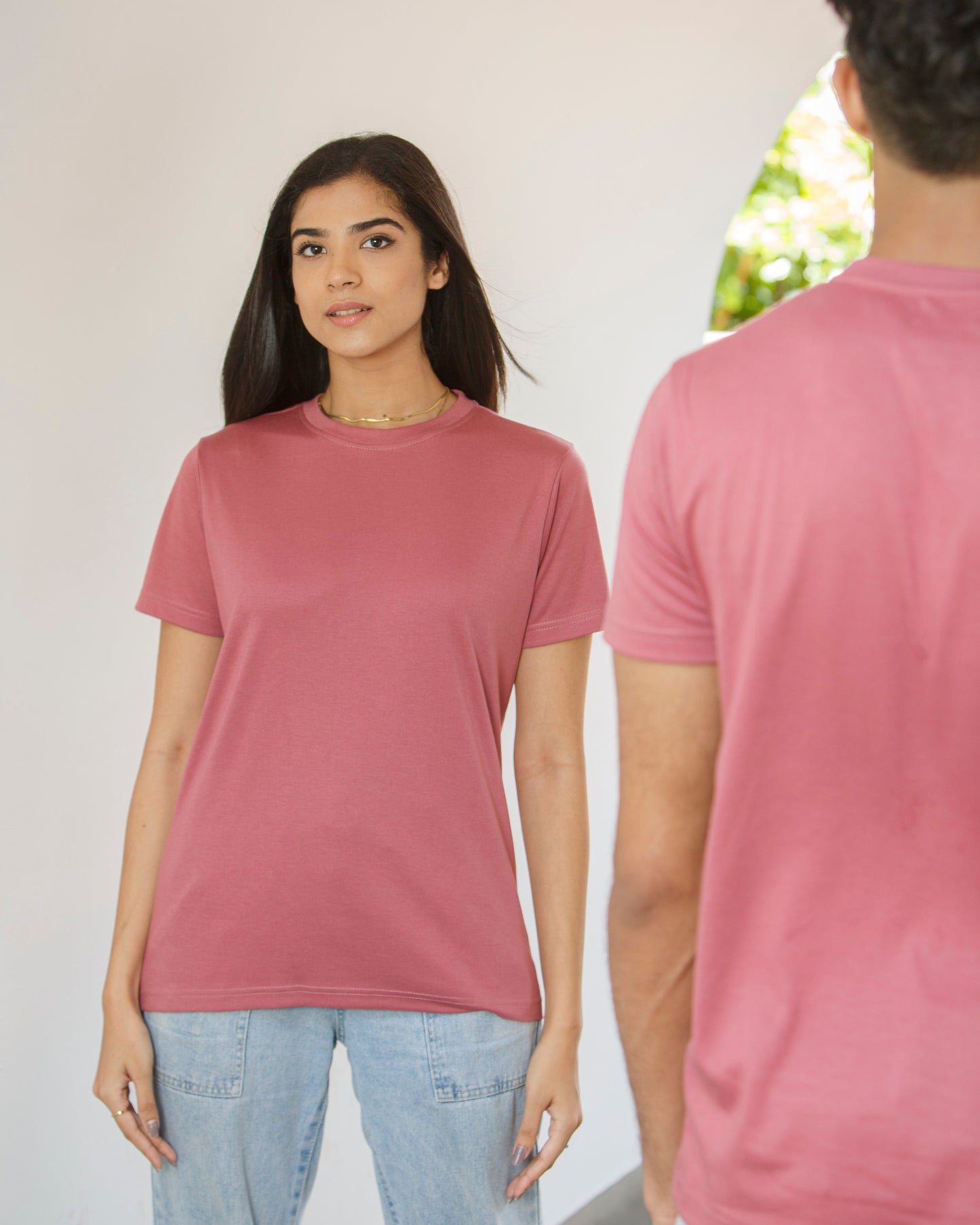 Fitted Plain Tee (Uni-sex)