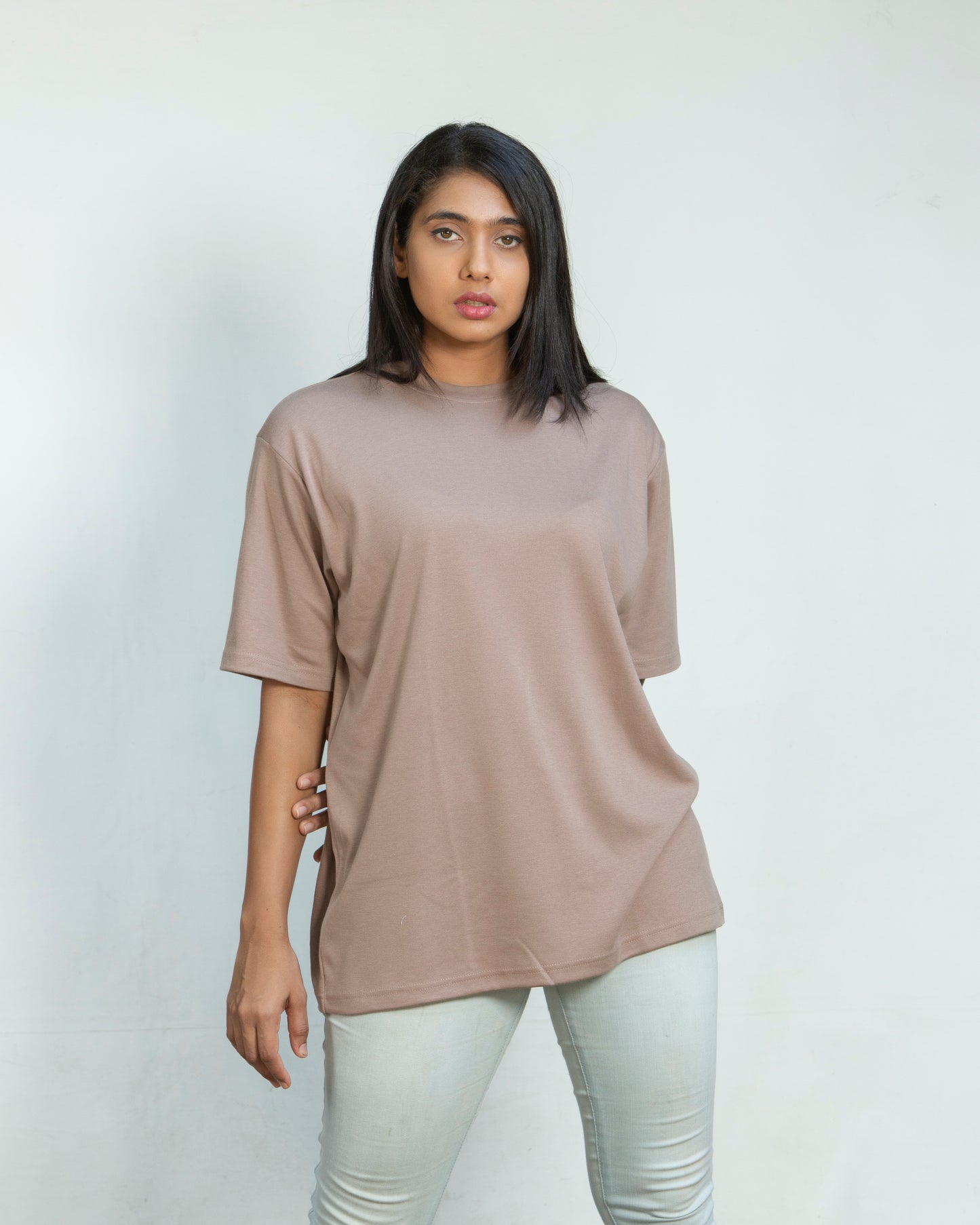 Oversized Plain Tee (Uni-sex)