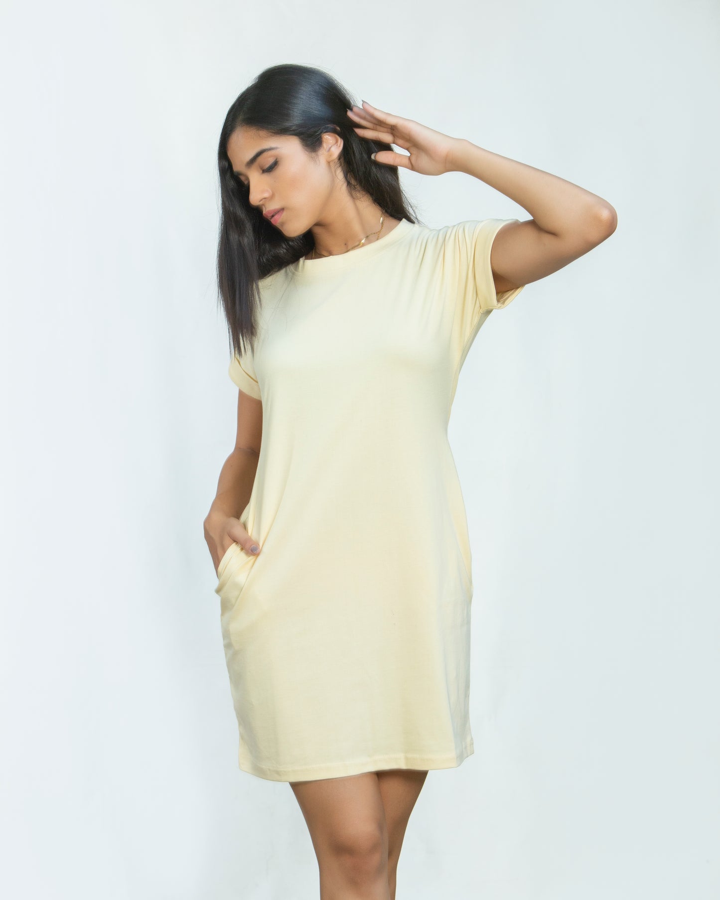 Plain Tee Shirt Dress